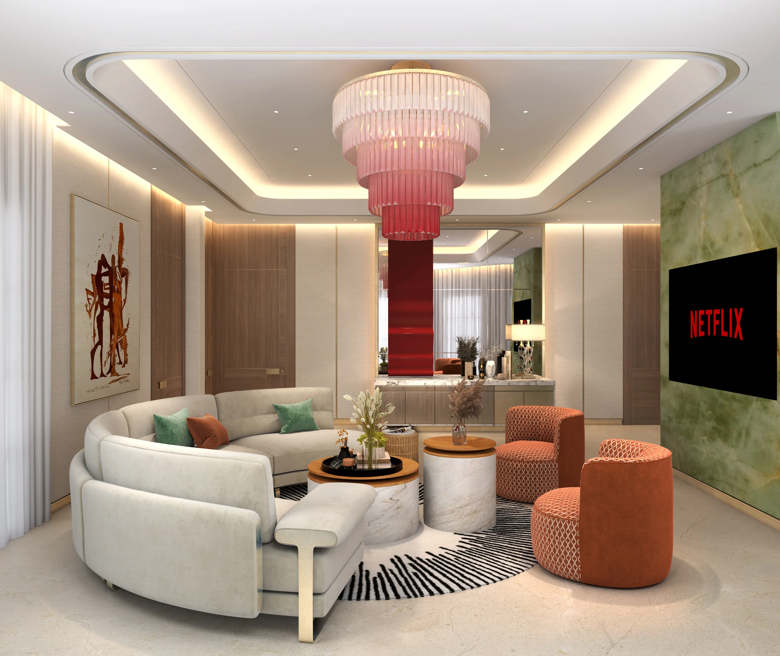 Modern Art Villa space 3